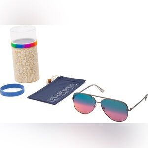 NEW - Foster Grant - Sun Luv Be Fearless Aviator Sunglasses - A4114A